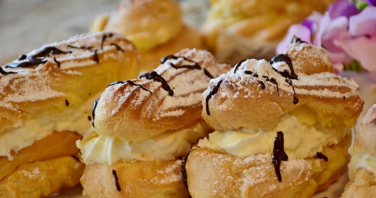 Marshmallow Schoko-Eclairs