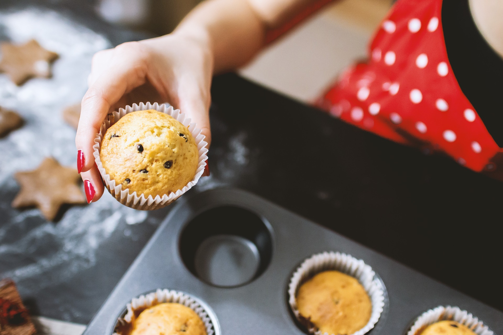 Bienenstich-Muffins