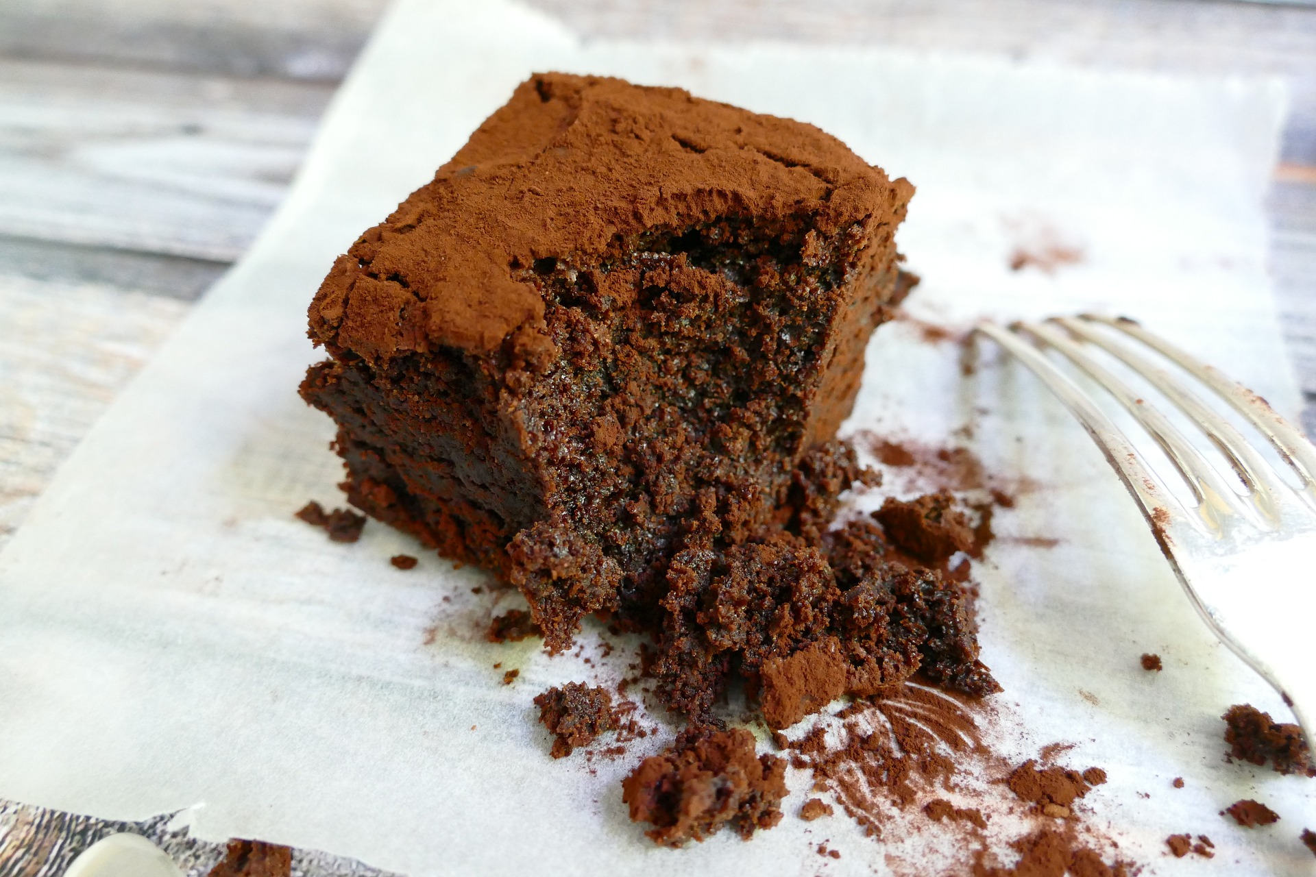 Brownie mit Keksteig