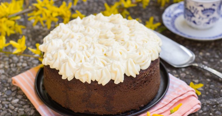 Kaffee-Schoko-Torte