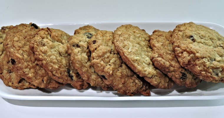 Schnelle Haferflocken-Bananen-Cookies